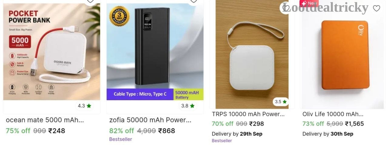 Power Bank Start Offer Image
