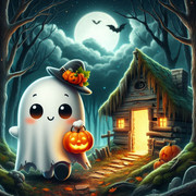Halloweenské strašidlo 43
