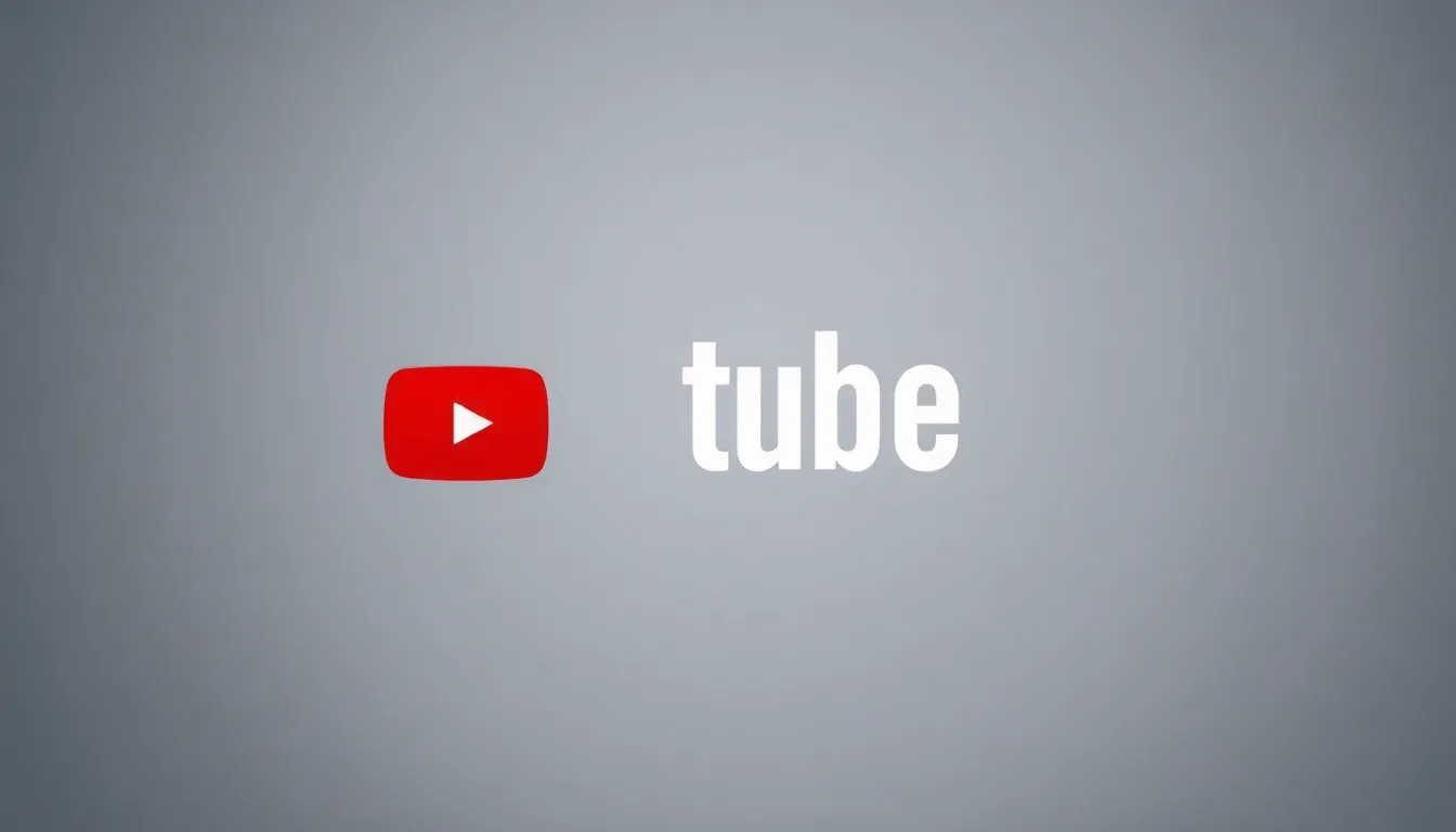 Illustration of a digital device displaying YouTube and MP3 icons