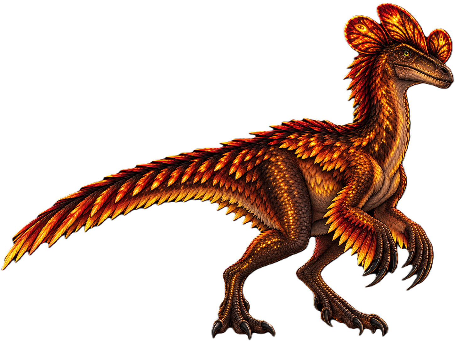 Blaze, Devlin Ward's Dilophosaurus mount