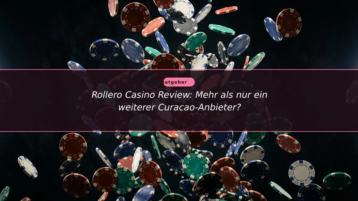 Rollero Casino Review: Mehr als nur ein weiterer Curacao-Anbieter?