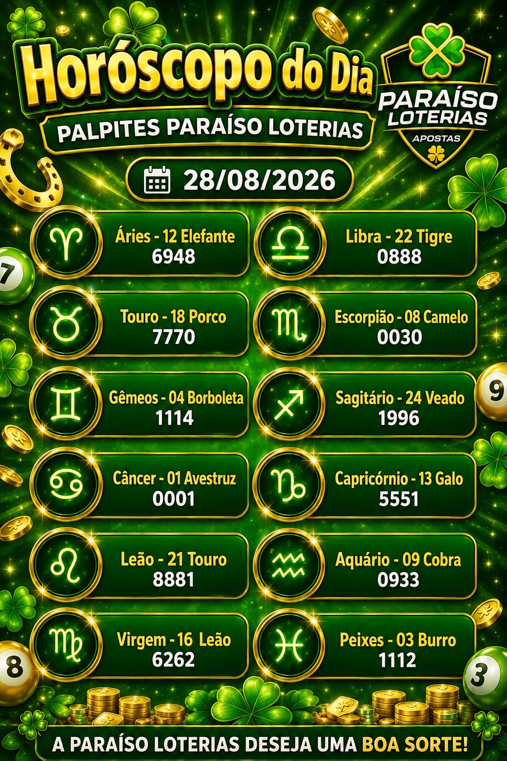 Horóscopo do Dia