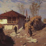Главная квартира Командующего Рущукским отрядом в Брестовце 1883