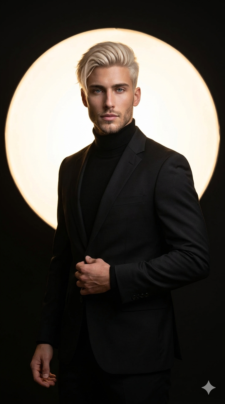 Ultra Realistic Cinematic Luxury CEO Portrait | Hyper Realistic Suit Man in Black Blazer | 8K Editorial Photography