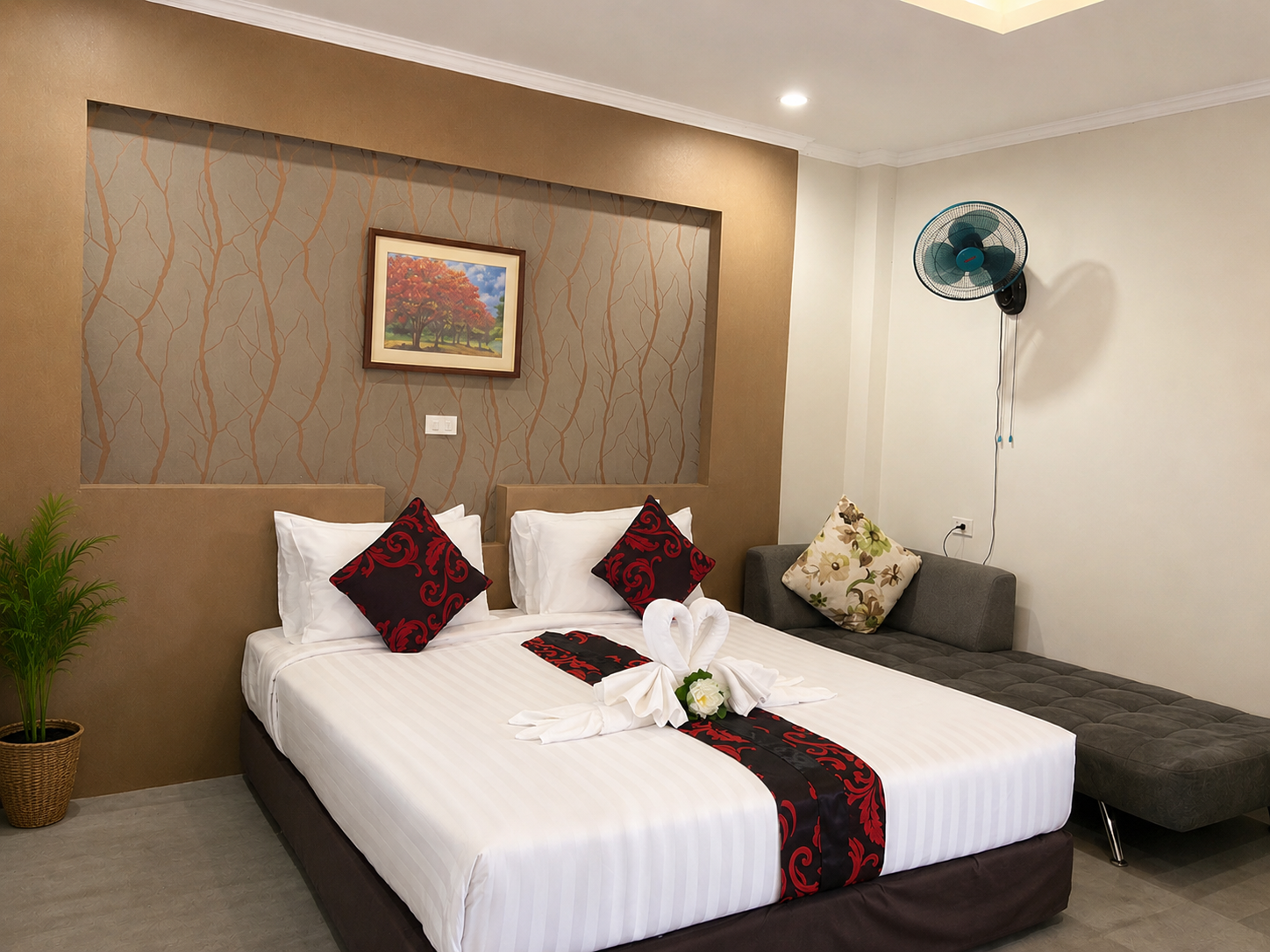 ห้องพักโรงแรม MG THUNGSONG