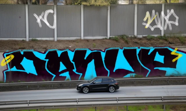 Graffiti artwork by danup