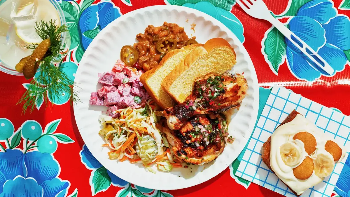 Breezy Summer Cookout Menu