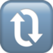 clockwise-vertical-arrows-1f503