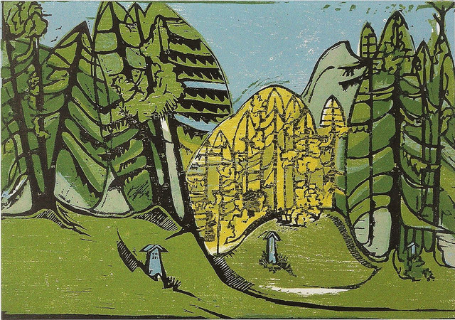 Лесное кладбище 1933