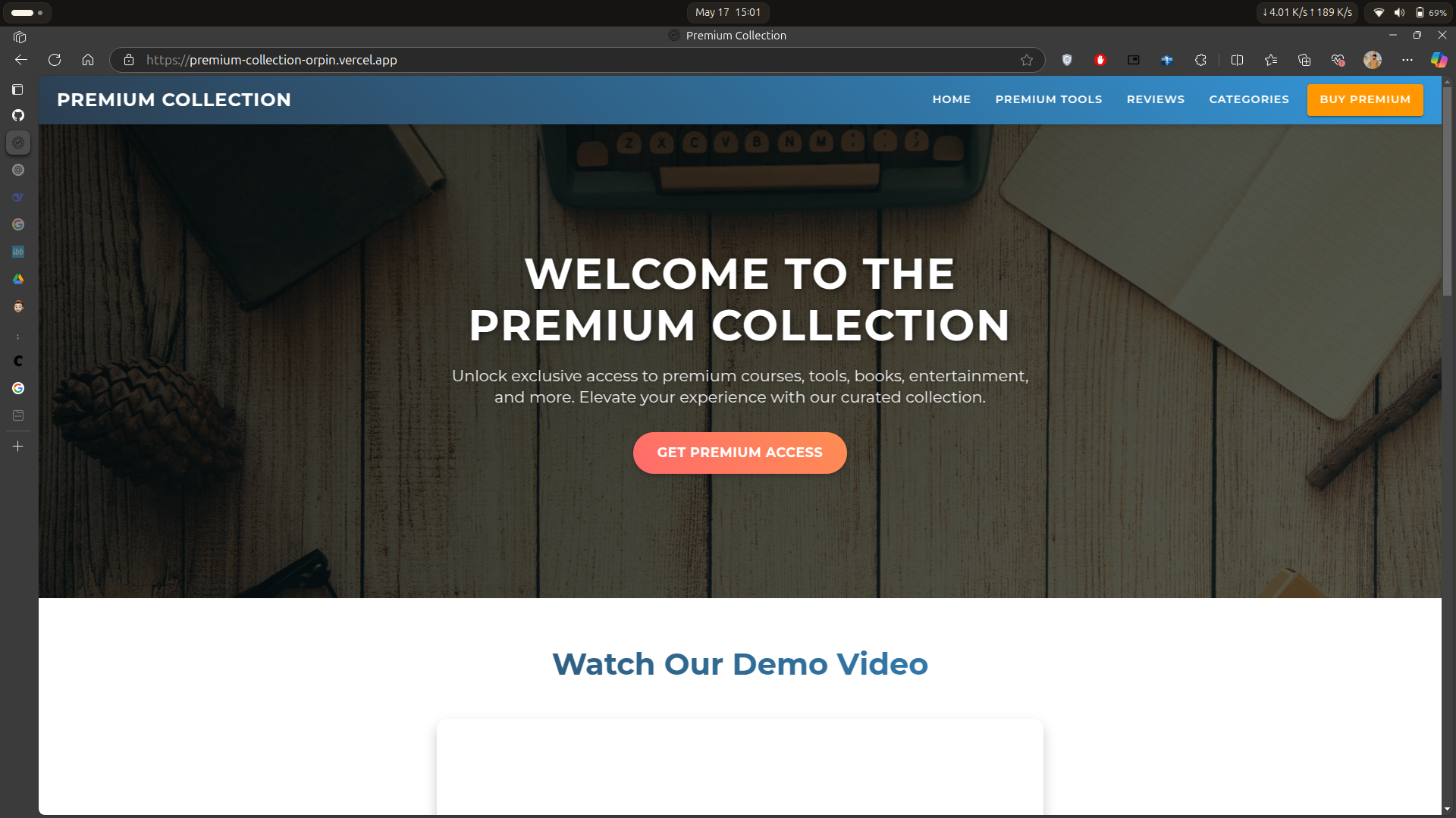 Premium Store additional view