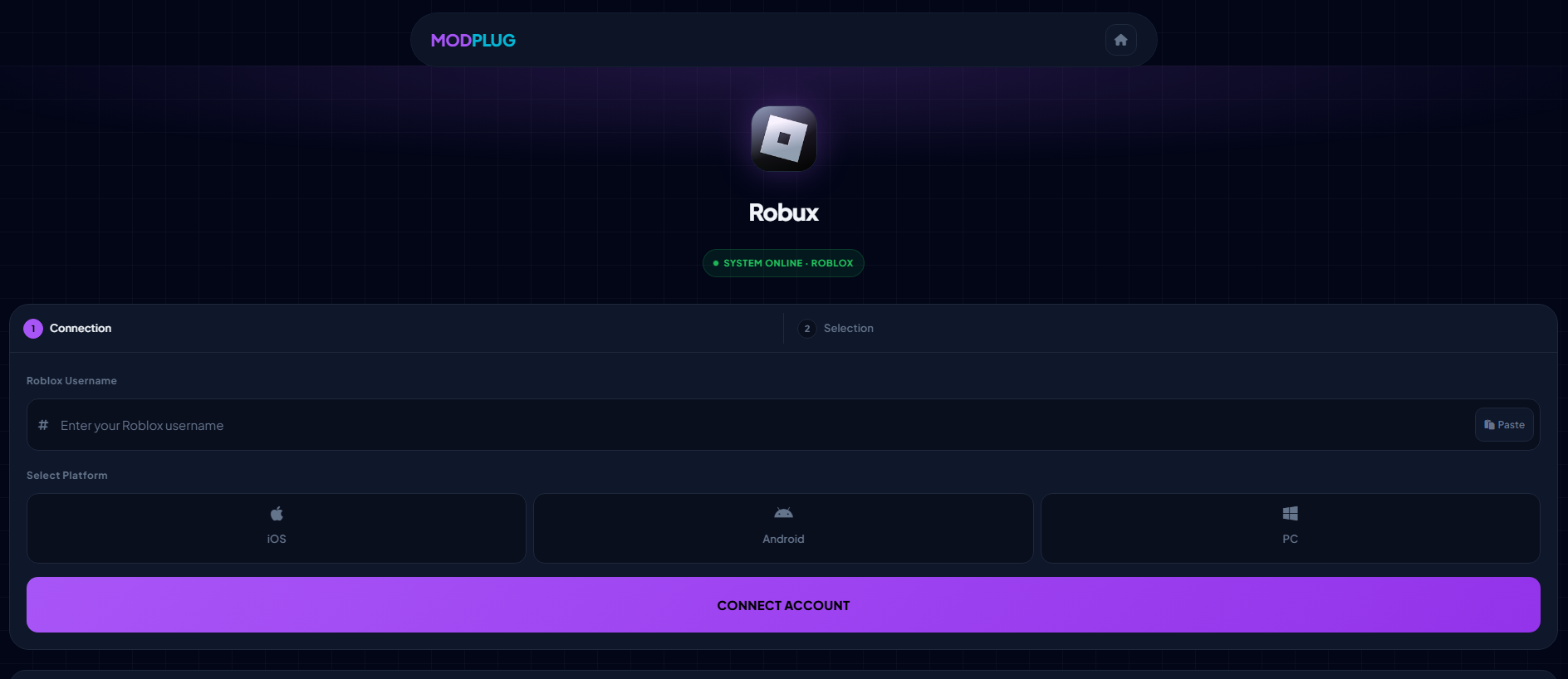 Stored capture of modplug.org