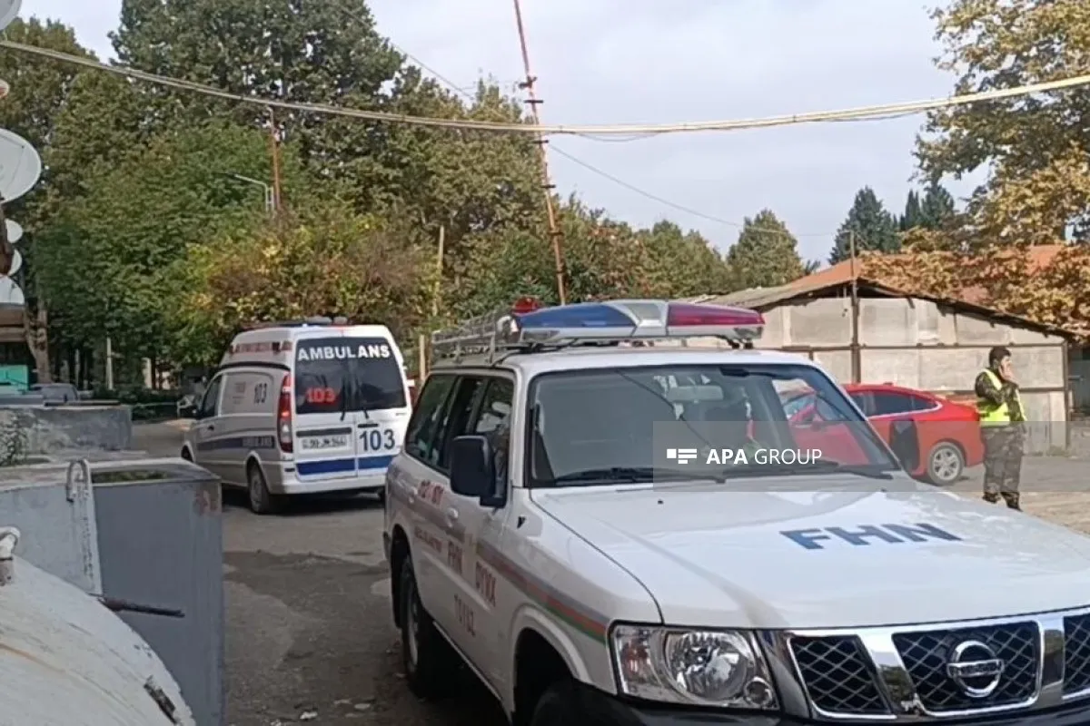 Tovuzda mənzildə tək qalan yeddi aylıq körpə xilas olundu