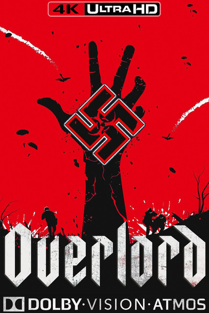 Overlord 2018 ATMOS, 4K, MOVIE, COVER, POSTER, FILM, ART