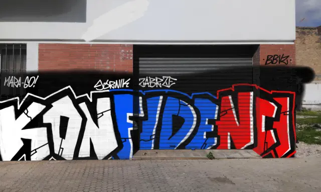 Graffiti artwork by vandald