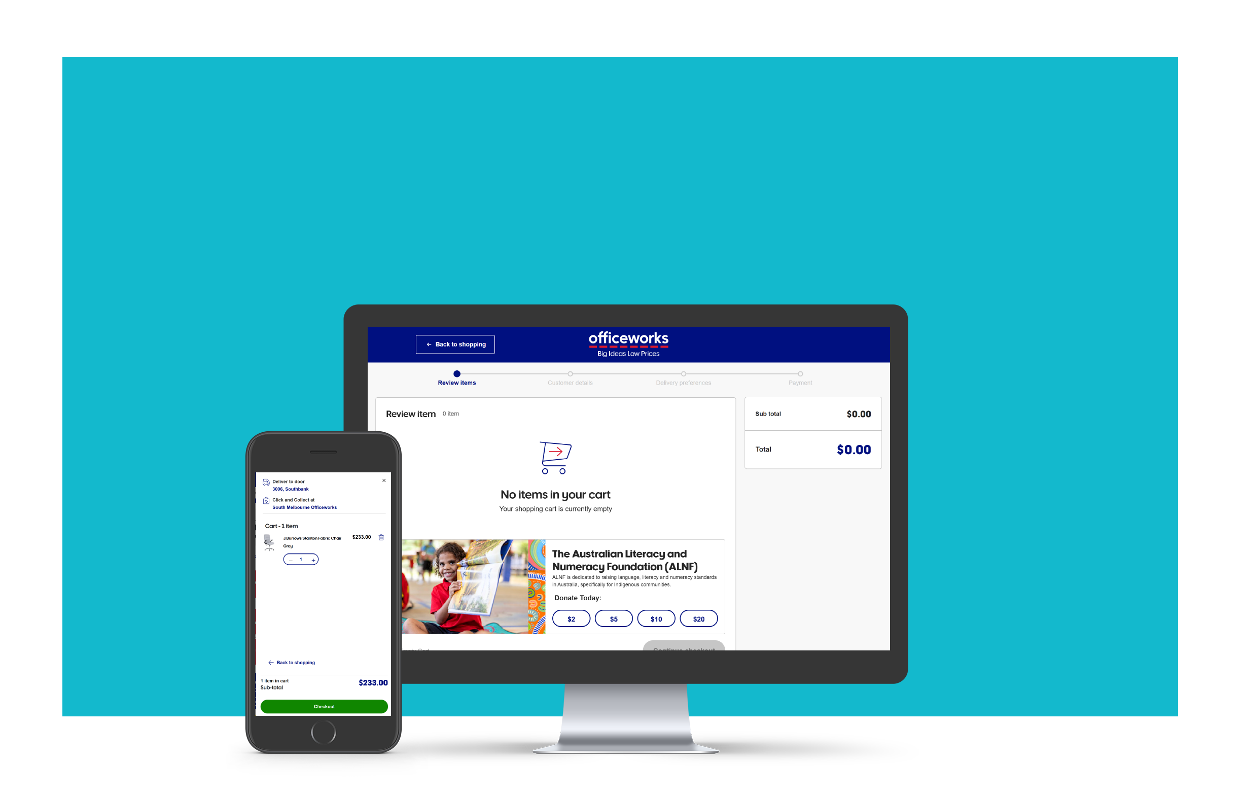 Officeworks checkout research findings overview