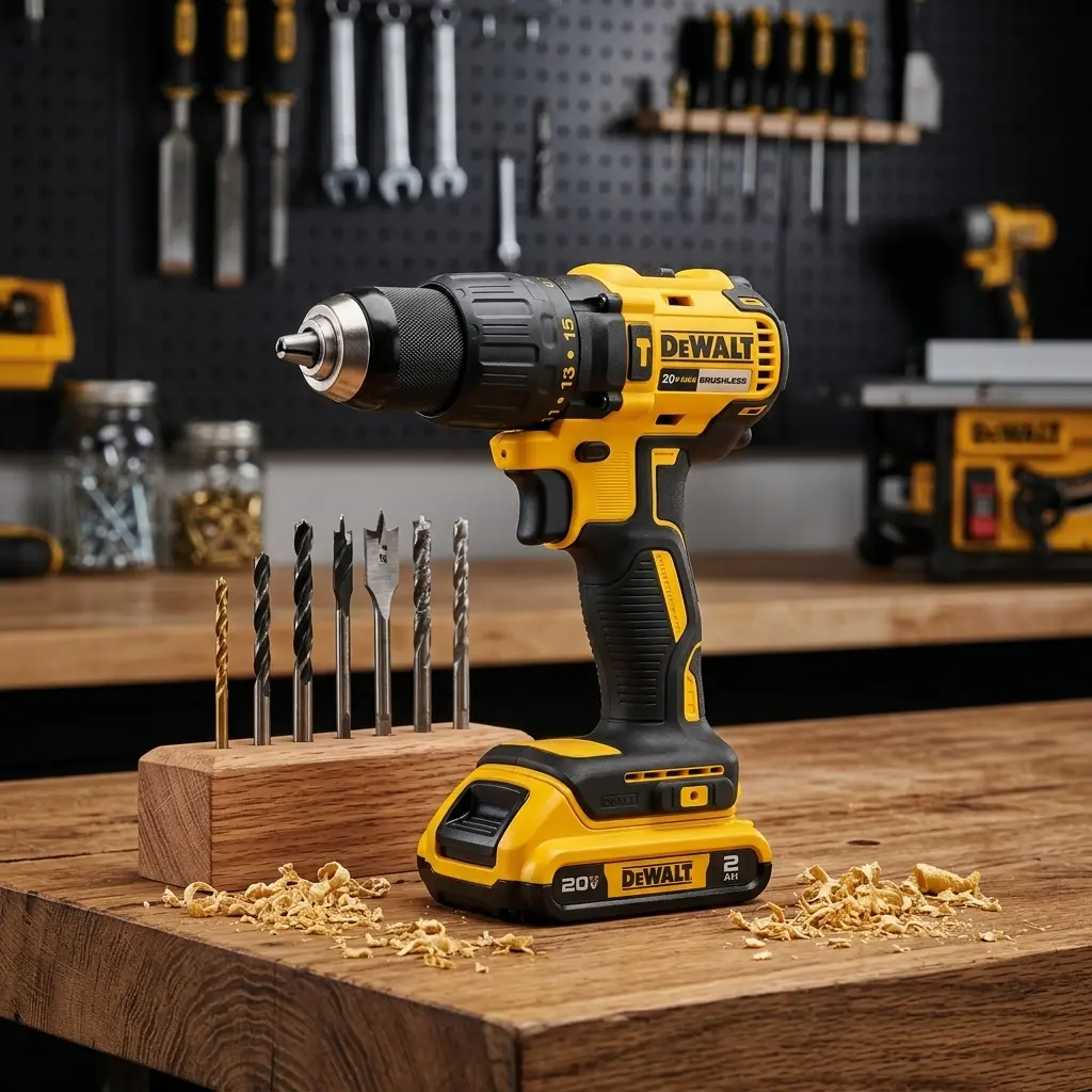 Parafusadeira e Furadeira de Impacto 13mm 20V DEWALT DCD7781D2