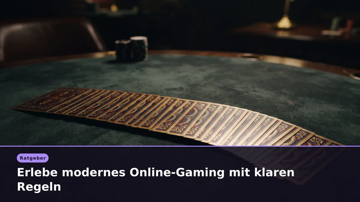 Erlebe modernes Online-Gaming mit klaren Regeln