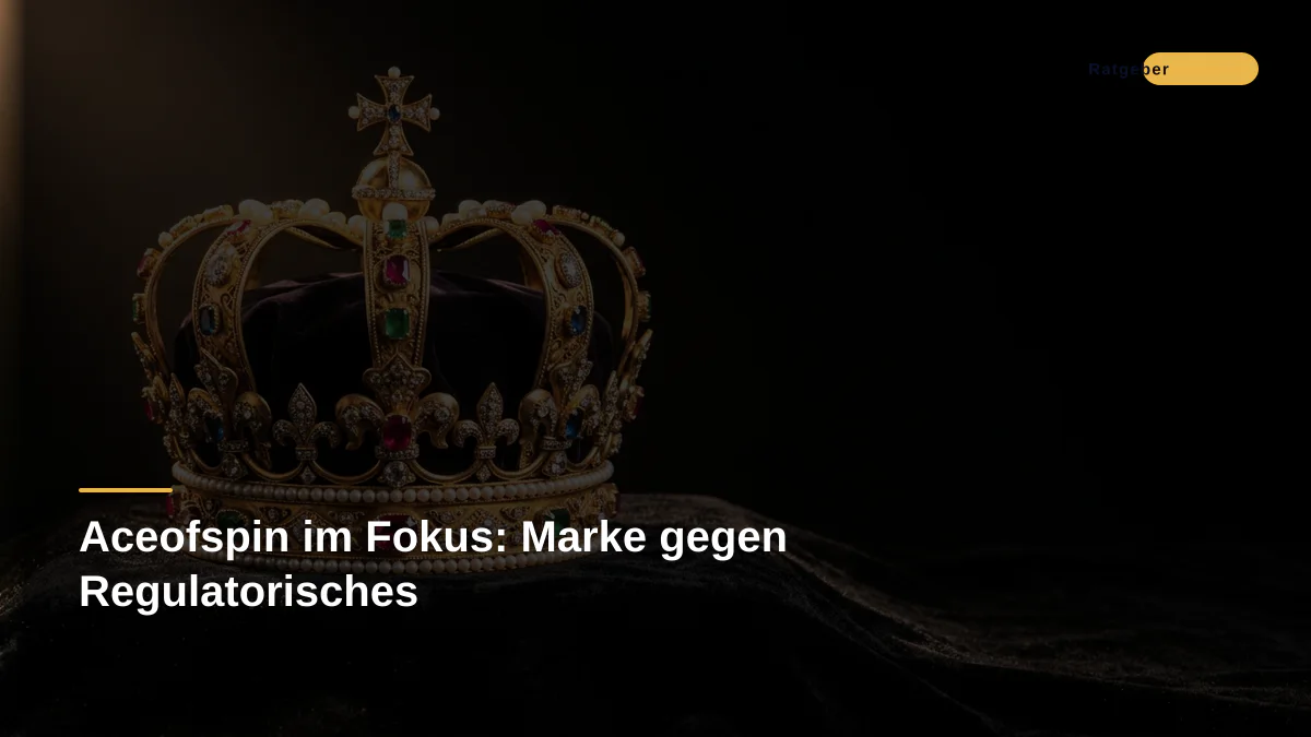 Aceofspin im Fokus: Marke gegen Regulatorisches
