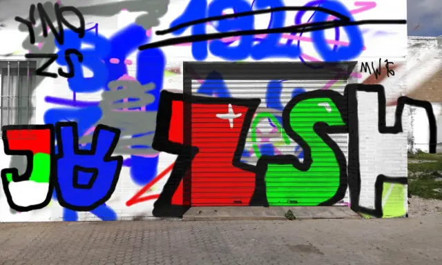 Graffiti artwork by ZSH1906