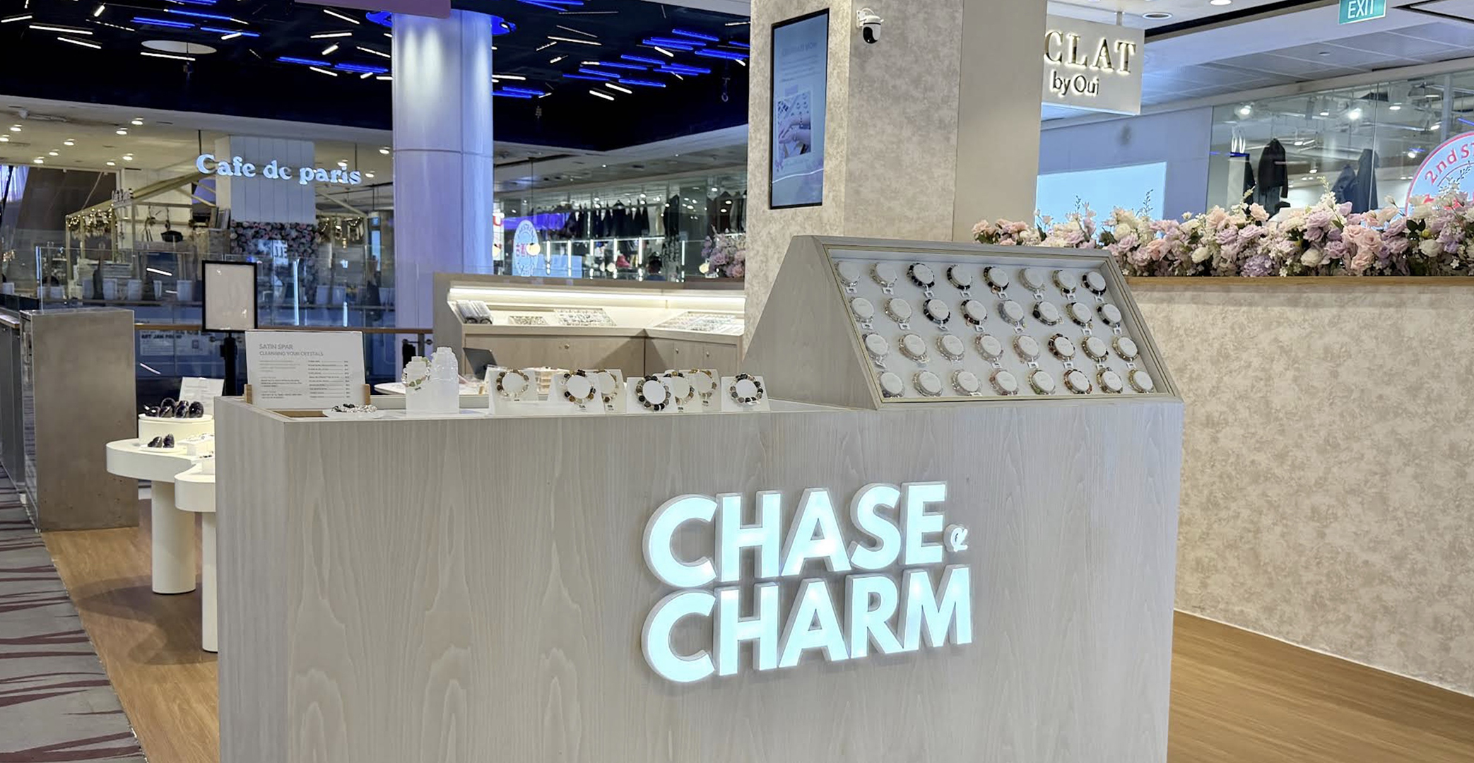 CHASEYCHARM crystal jewellery store at 313@Somerset
