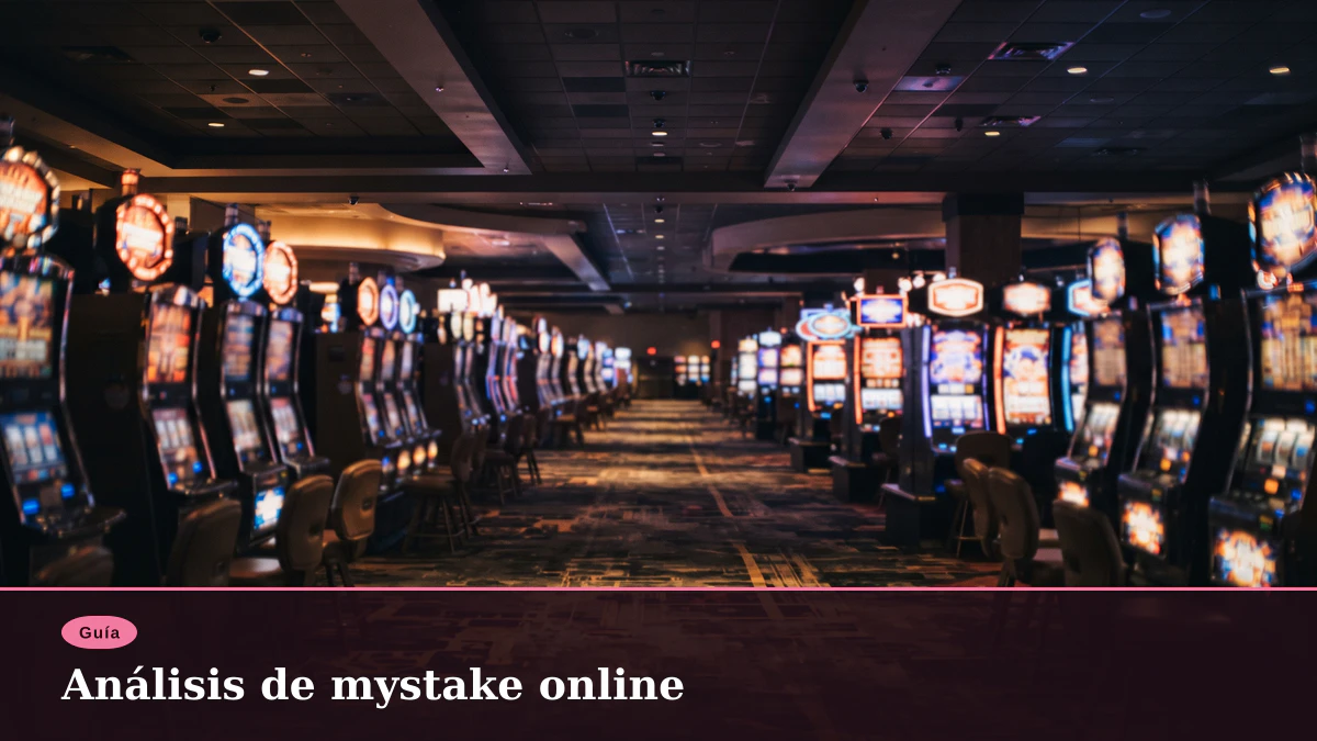 Análisis de mystake online
