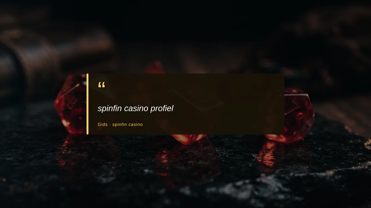 spinfin casino profiel