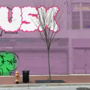 Graffiti artwork by iUSK