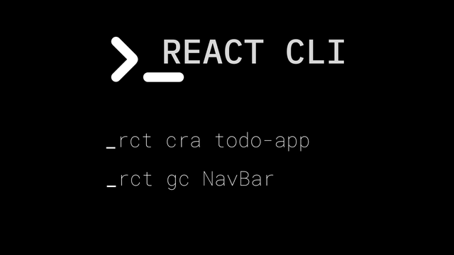 React CLI