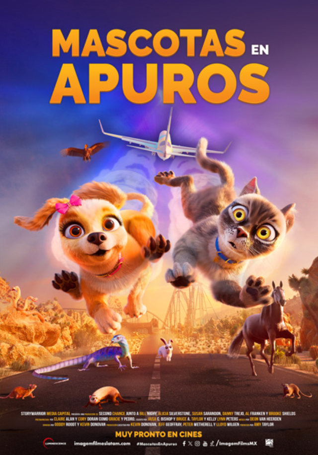 Póster de Mascotas en apuros