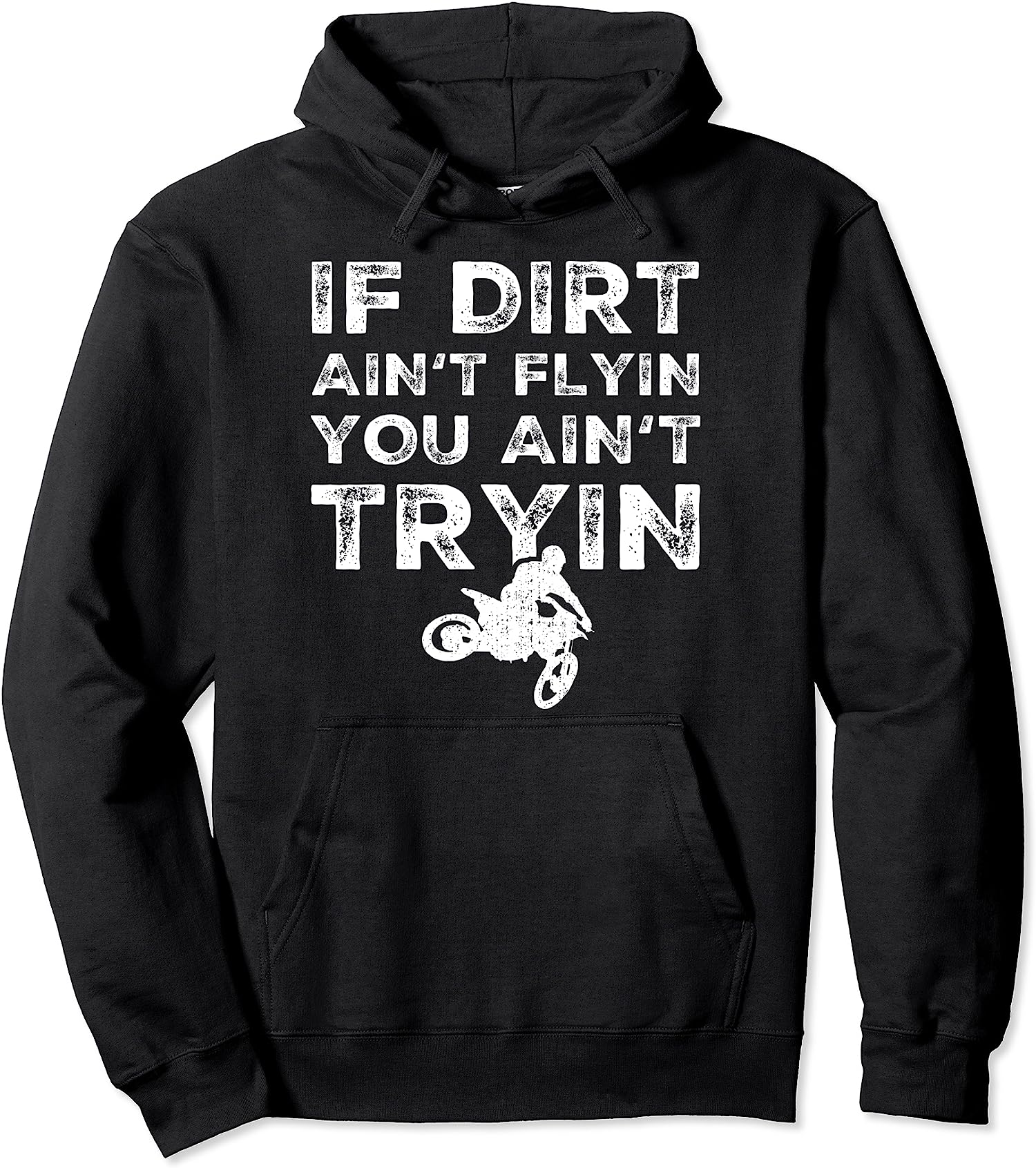 Funny Dirt Bike Riding MX Motocross Rider Supercross Unisex Hooded Sweatshirt