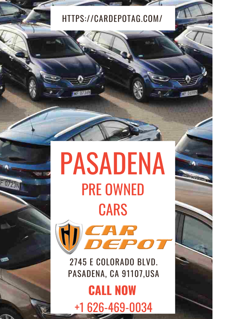 Car Depot has a large selection of used vehicles for sale in Pasadena, CA.