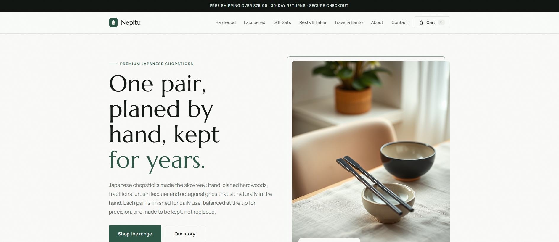 Screenshot of nepitu.com