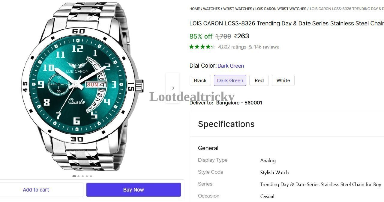 trending Watch Flipkart – Just ₹263 | Loot Deal trending Watch Flipkart – Just ₹263 | Loot Deal