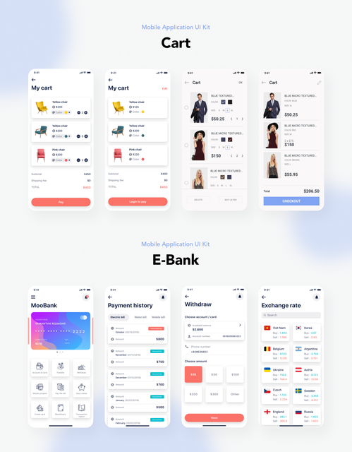 Taara Mobile Application UI Kit