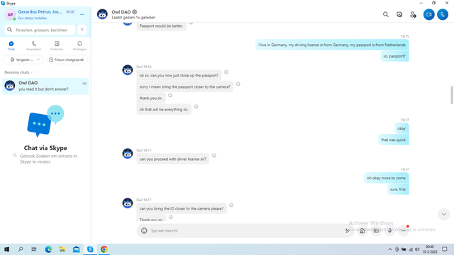 Owl-Skype