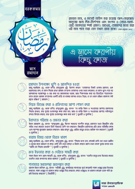 বরকতময় মাস রমাদান।