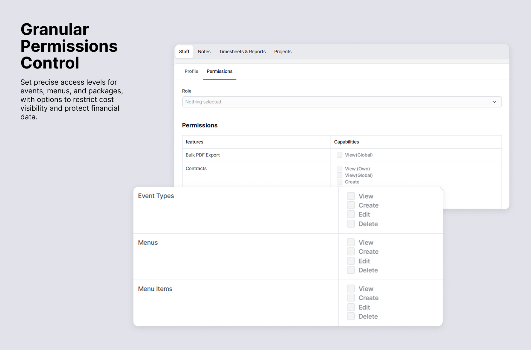 Catering Management Module for Perfex CRM