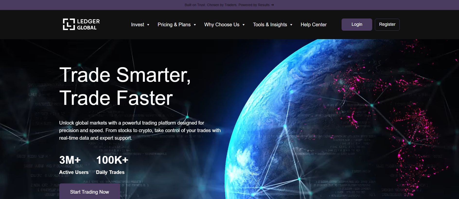 Screenshot of ledgers-crypto.com