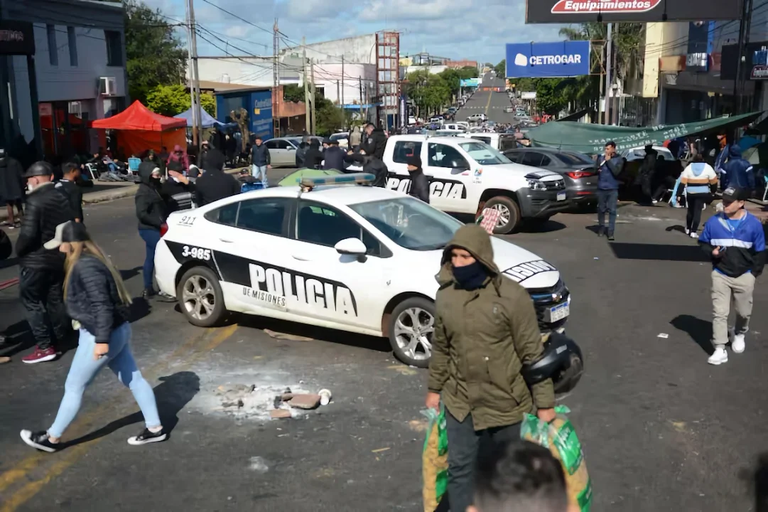 720 (68).webp Misiones atraviesa su octavo día de protesta policial y el conflicto amenaza con seguir escalando