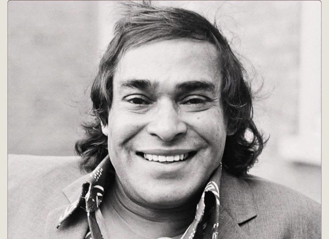 Portrait of Gulam Mohiuddin, famously known as British-Asian actor Dino Shafiq.