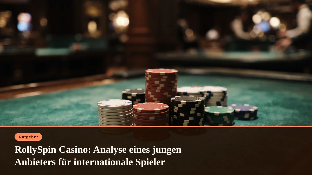 RollySpin Casino: Analyse eines jungen Anbieters für internationale Spieler