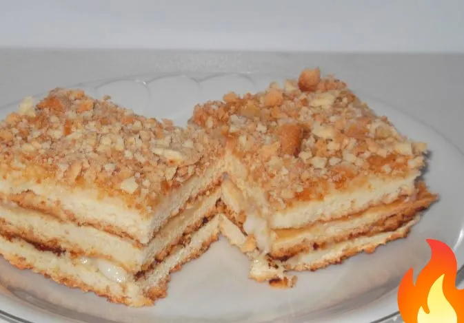 Фото Сметанный пирог