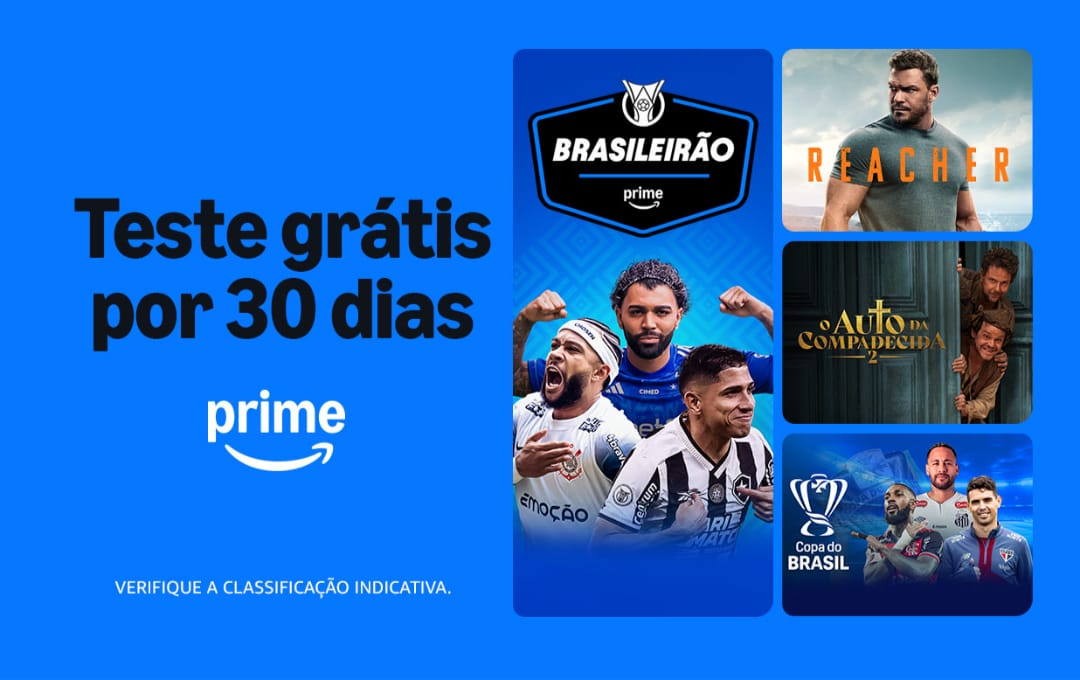 *Teste o Amazon Prime por 30 dias GRÁTIS!*