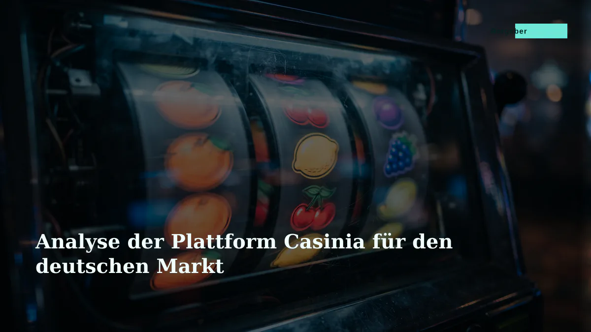 Analyse der Plattform Casinia für den deutschen Markt