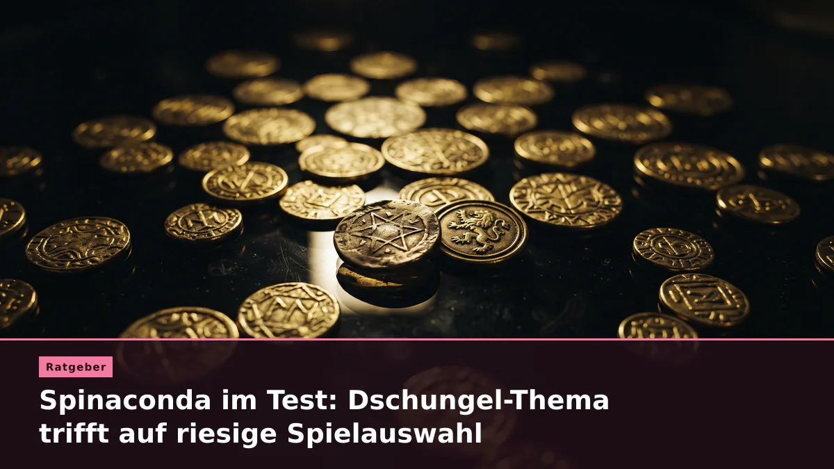 Spinaconda im Test: Dschungel-Thema trifft auf riesige Spielauswahl