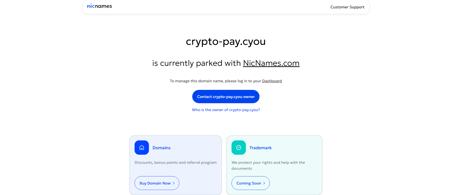 Forensic screenshot of crypto-pay.cyou showing the phishing page layout