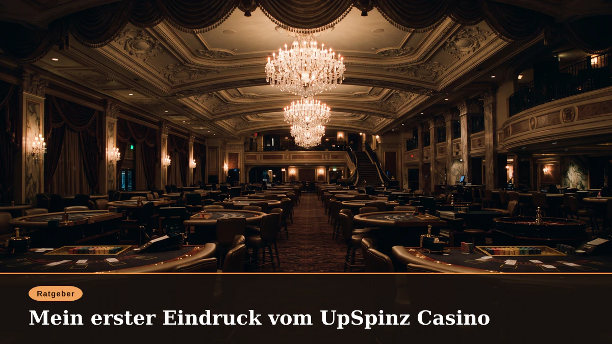 Mein erster Eindruck vom UpSpinz Casino