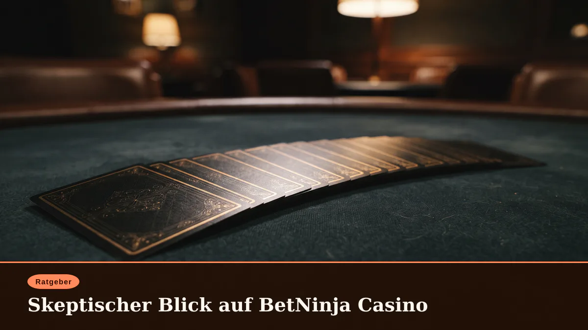 Skeptischer Blick auf BetNinja Casino