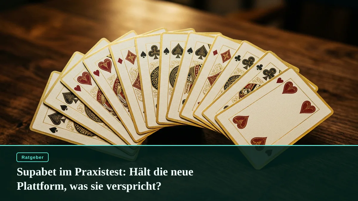 Supabet im Praxistest: Hält die neue Plattform, was sie verspricht?