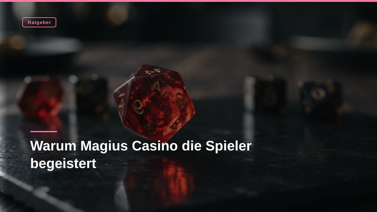 Warum Magius Casino die Spieler begeistert